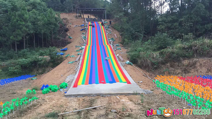 七彩滑道+七彩滑梯+旱雪滑梯+飛躍滑梯-(29)